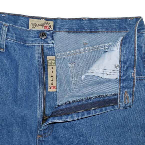 Wrangler 20X Regular Fit Jeans Men's Size 36x36 Premium Stonewashed Denim NWT - Picture 15 of 16